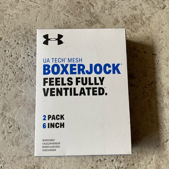 Under Armour Other - Under Armour UA Tech Mesh 6" Boxerjock (2 Pack)
